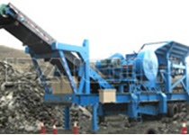 蒙古國露天采礦移動站