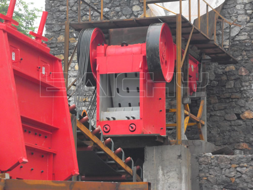 道路橋梁砂石生產線