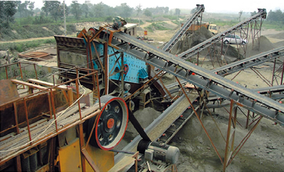 新疆破碎機廠家現場